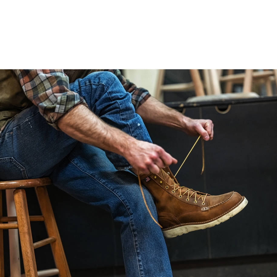 Bull Run Moc Toe 8 Tobacco Steel Toe Danner