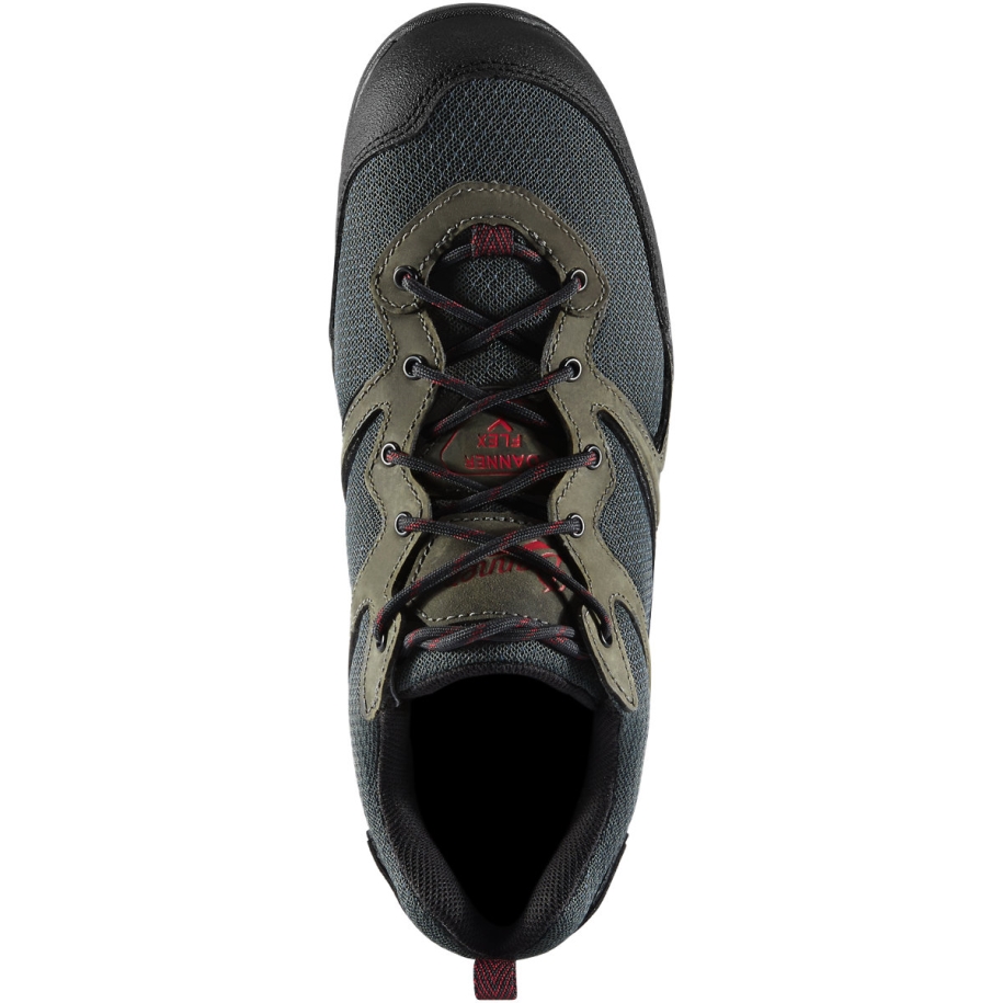 Danner Springfield Low 3 Gray/Red Composite Toe