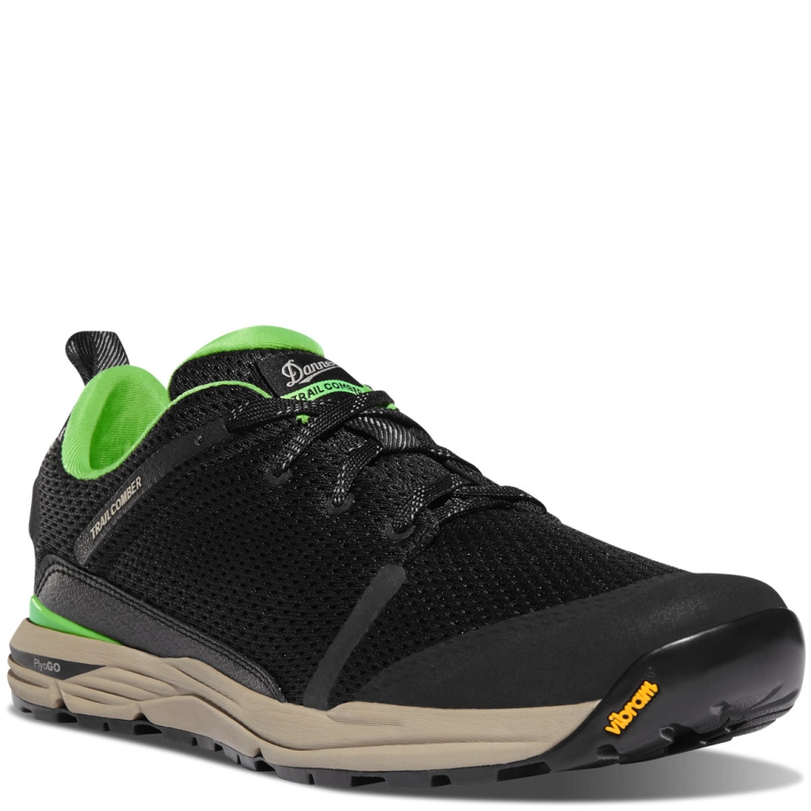 Danner Trailcomber Black/Green Flash