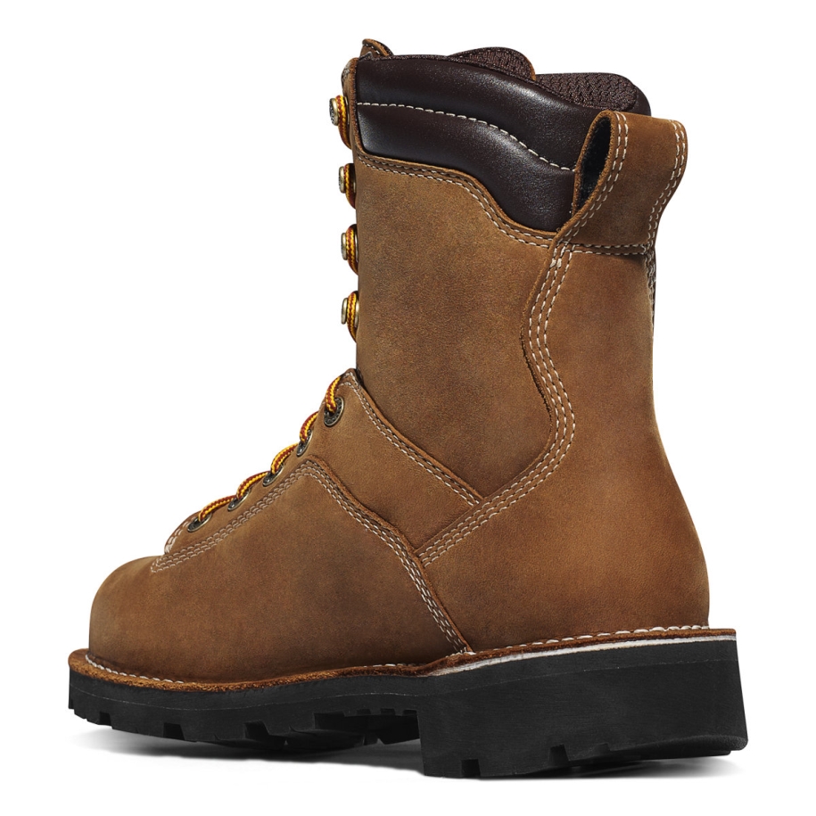 Quarry USA Distressed Brown Alloy Toe Danner