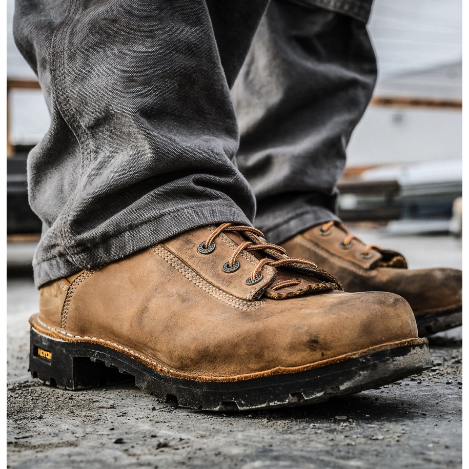 Quarry USA Distressed Brown Alloy Toe Danner