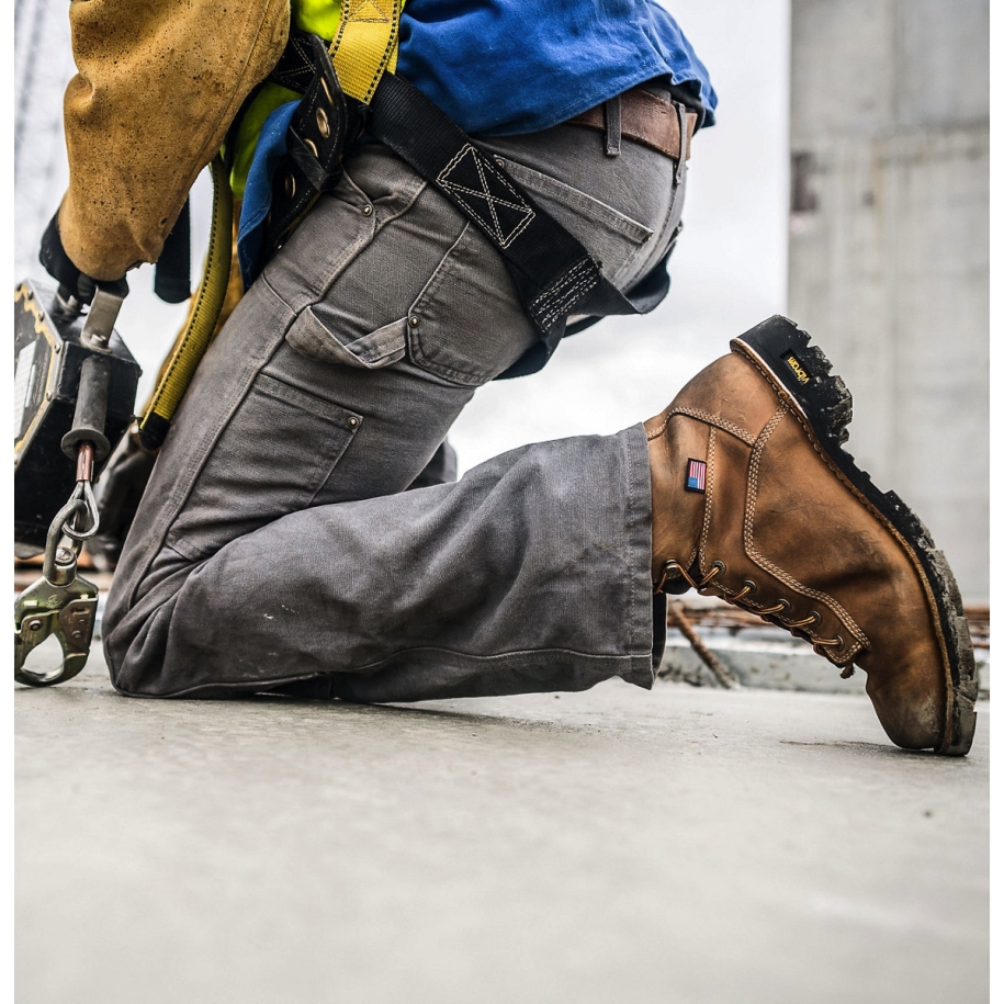 Quarry USA Distressed Brown Alloy Toe Danner
