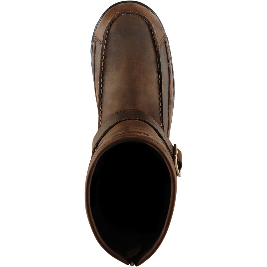 Sharptail Rear Zip 10 Dark Brown Danner