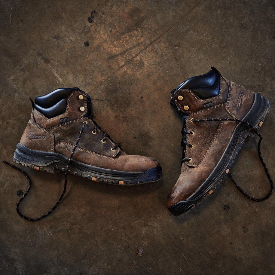 Women's Caliper 5 Brown Aluminum Toe Danner
