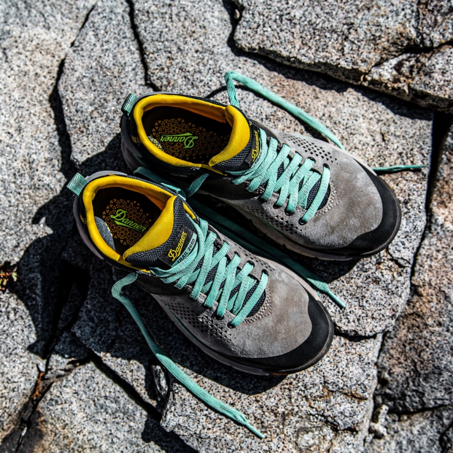 Women's Trail 2650 Gray/ Blue/Spectra Yellow Danner